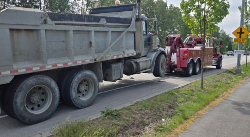 Impaired BC dump truck driver handed 90-day driving suspension